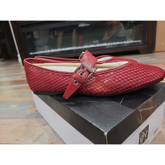 Dolce Vita Mulaney Red (More Burgandy) Mesh Shoe Size 8.5 - Picture 2 of 16